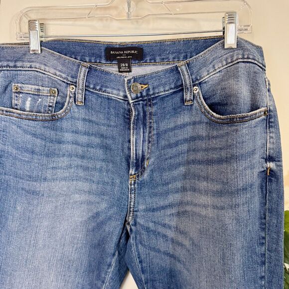 Banana Republic Factory Girlfriend Jeans | Medium Wash | Size 29/8 - Picture 2 of 10
